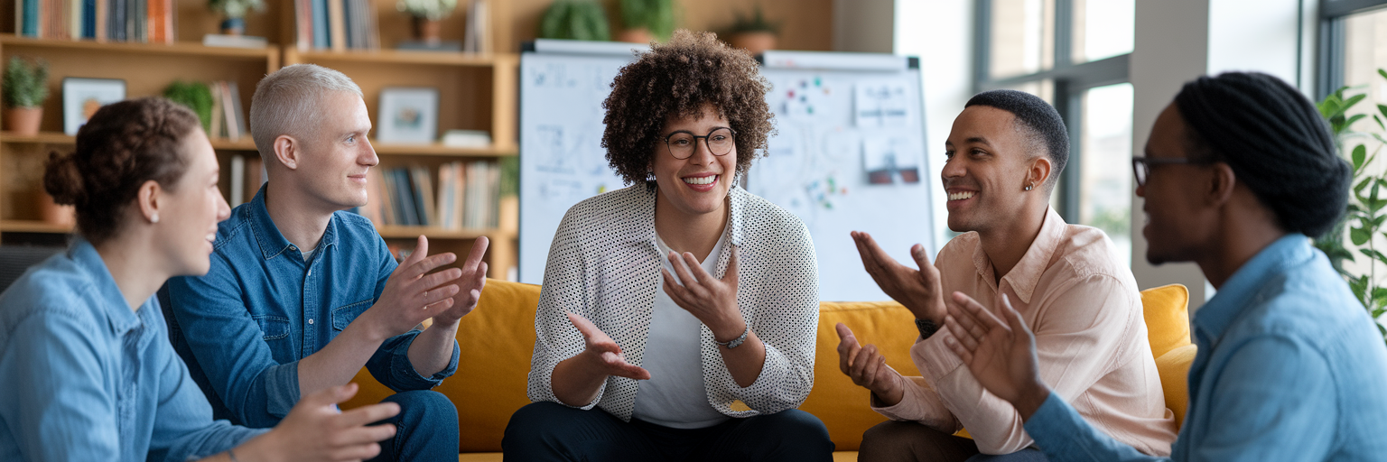 Inclusive remote team communication culture.