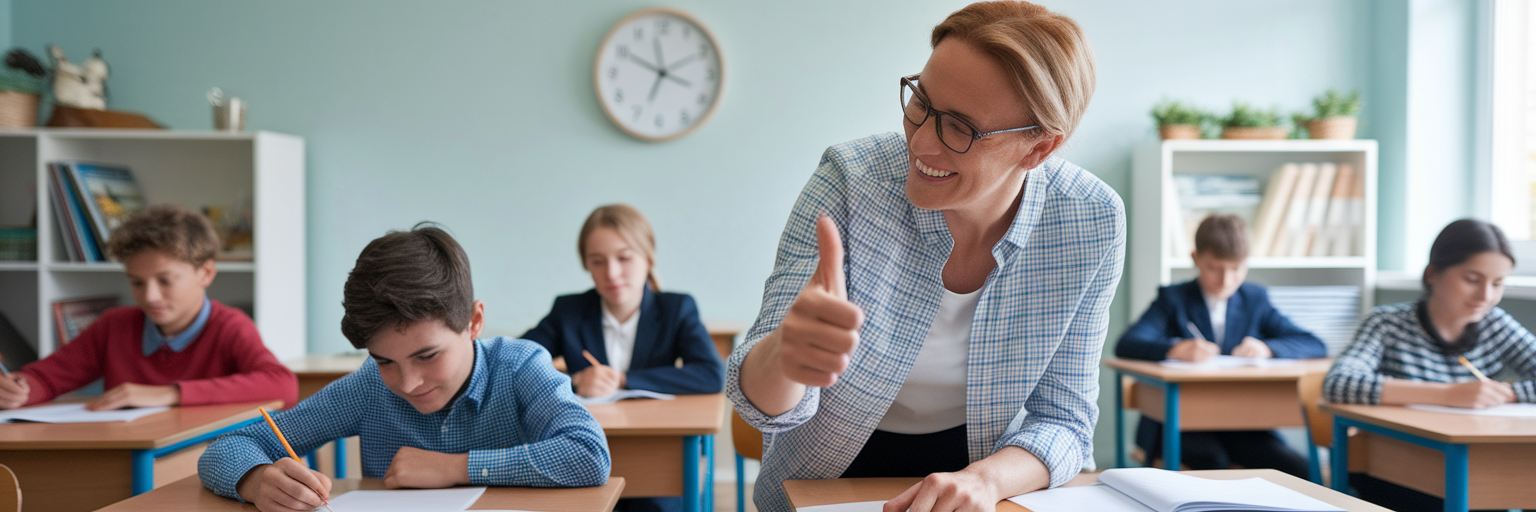 Teacher praises student time management